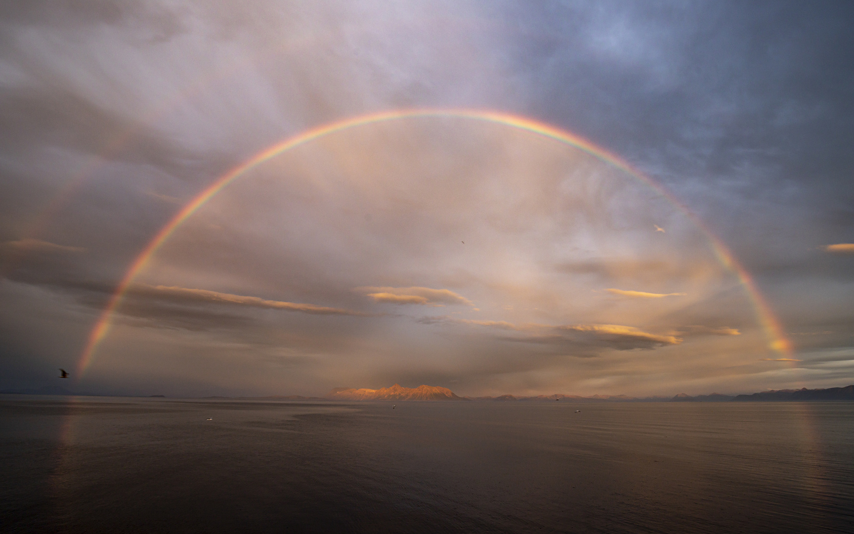 Regenbogen - Halbinsel Senja, Norwegen