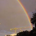 Regenbogen heute über Berlin (3)