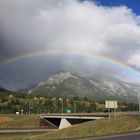 Regenbogen im Banff-Nationalpark