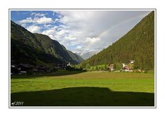 Regenbogen im Defereggental