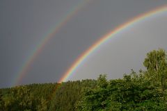 Regenbogen im Doppelpack...