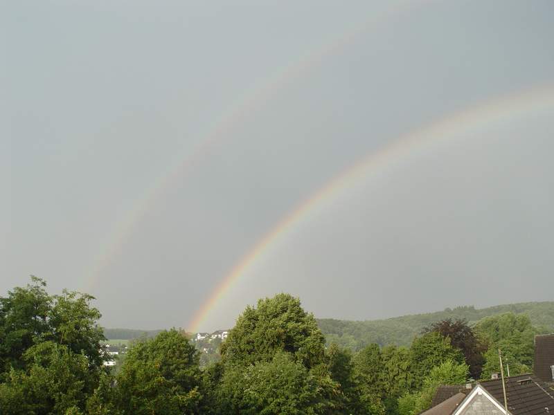 Regenbogen im Doppelpack