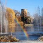 Regenbogen im Frankfurter Zoo ....