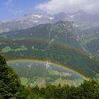 Regenbogen im Glarnerland ( am Fusse des Glärnisch )