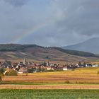 Regenbogen im Herbst