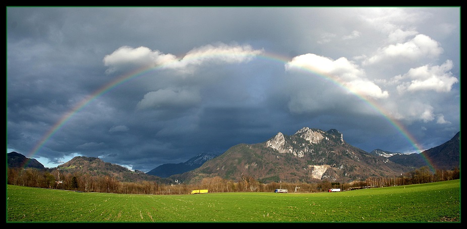 Regenbogen im Inntal