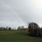 Regenbogen im März