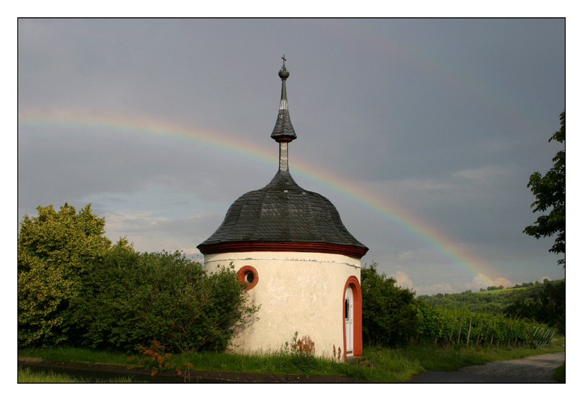 Regenbogen im Maintal