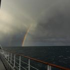 Regenbogen im Mittelmeer