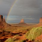 Regenbogen im Monument Valley 1