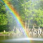 Regenbogen im Park ...