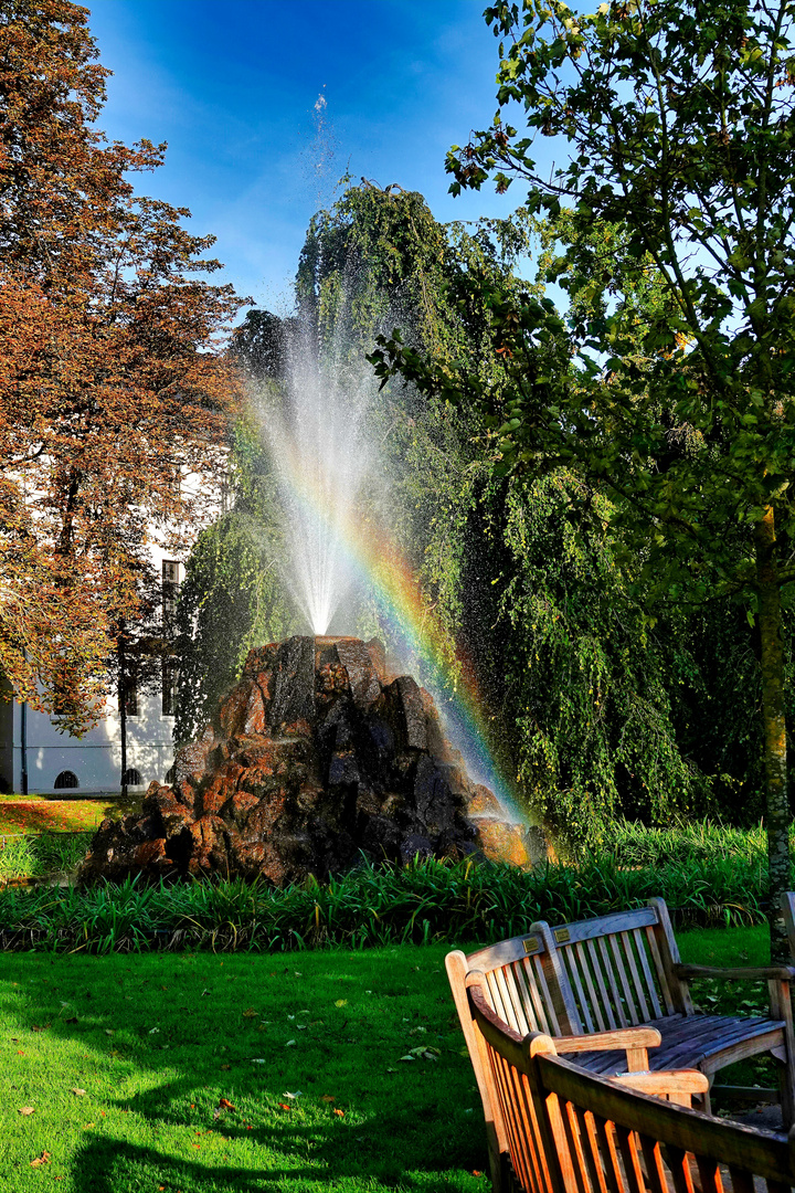 Regenbogen im Park 