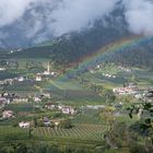 Regenbogen im Passeiertal