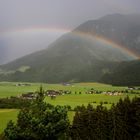 Regenbogen im Pinzgau