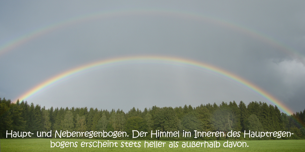 Regenbogen im schönen Sauwald