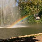 Regenbogen im Sole-Aktiv-Park