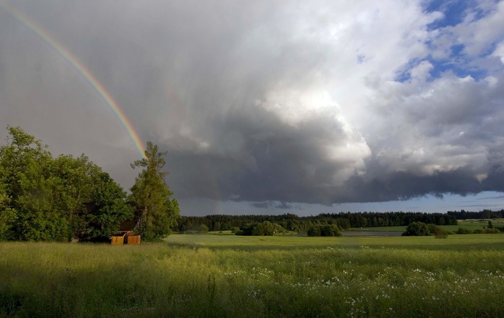 Regen(bogen) im Waldviertel