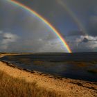 Regenbogen im Watt