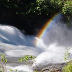 Regenbogen im Wildbach