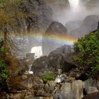 Regenbogen im Yosemite NP