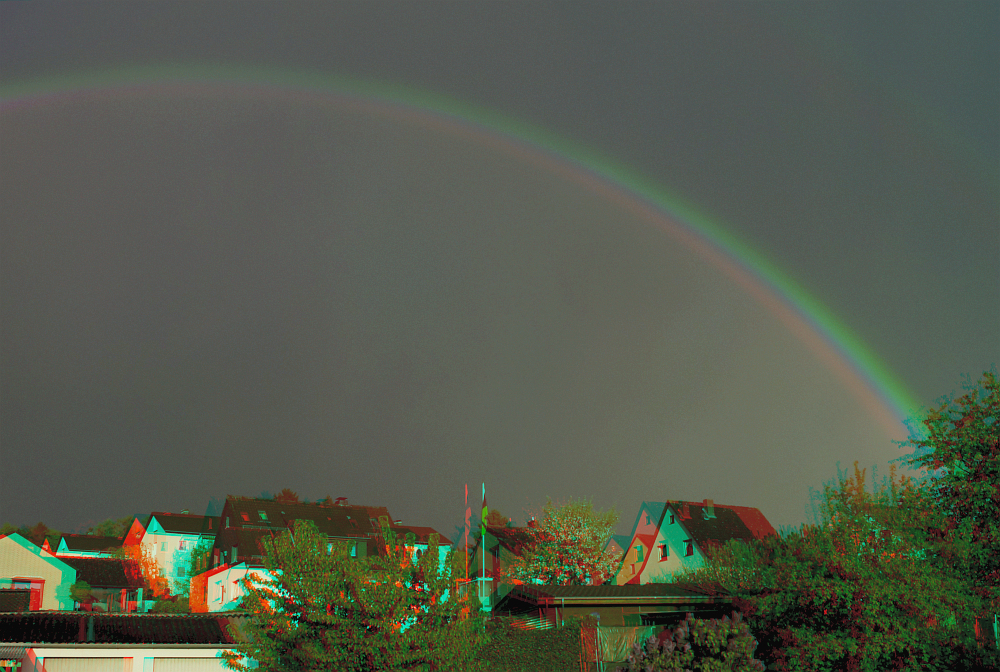 Regenbogen in 3D