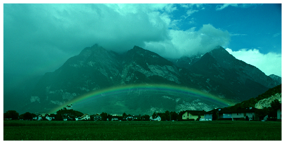 Regenbogen in Balzers