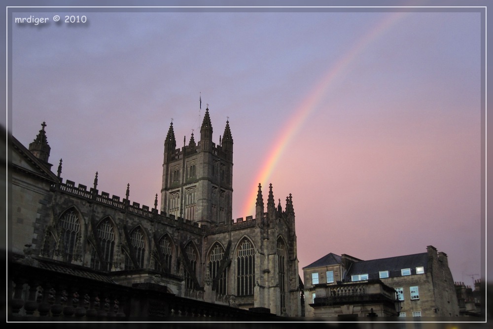 Regenbogen in Bath/GB