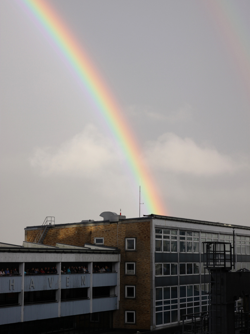 Regenbogen in Bremerhaven