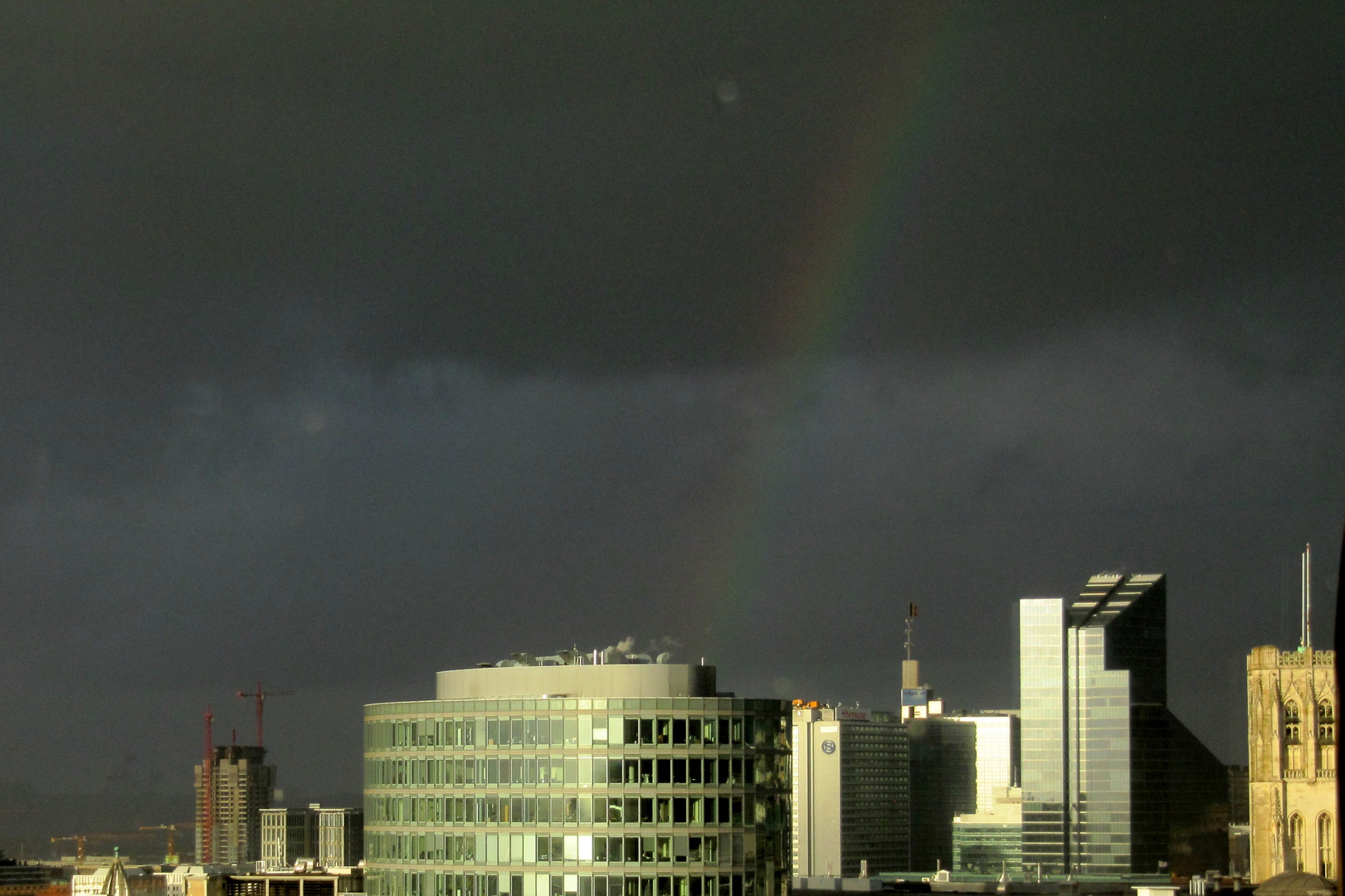 Regenbogen in Brüssel