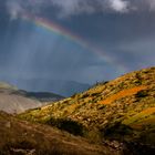 Regenbogen in den Anden