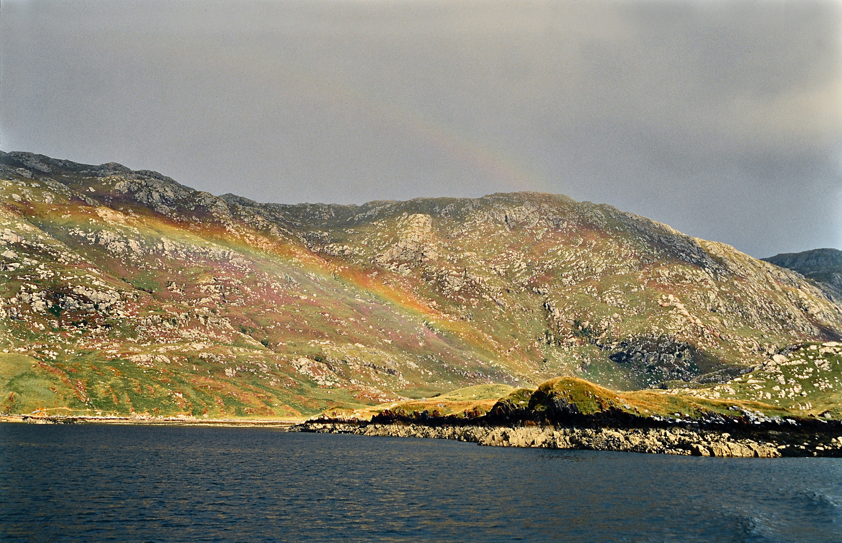Regenbogen in den Highlands