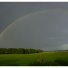 Regenbogen in den Meetelande