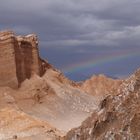 Regenbogen in der Atacama