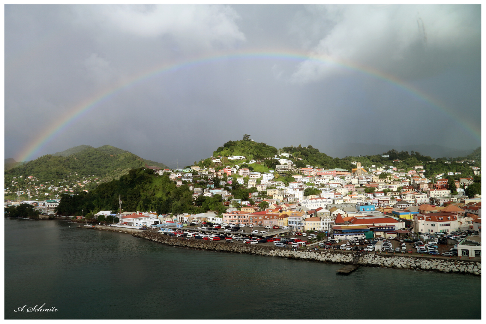 Regenbogen in der Karibik