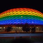 Regenbogen in der Nacht