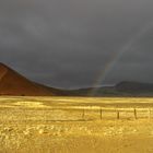 Regenbogen in der Namib