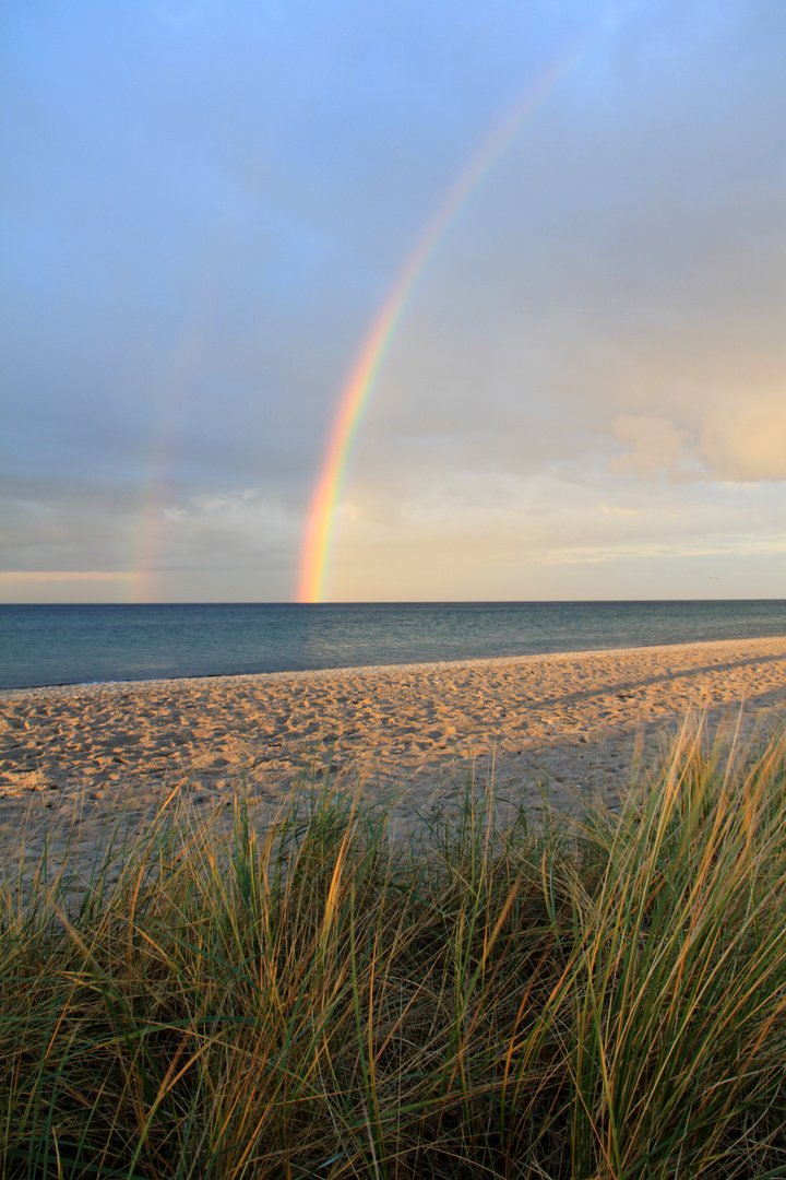 Regenbogen in der Ostsee