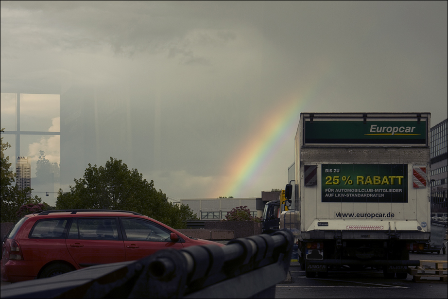 Regenbogen in der Photokina