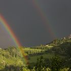 Regenbogen in der Toskana (Sillicano)