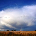 Regenbogen in der Wolke