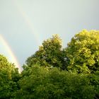 Regenbogen in doppelter Ausführung