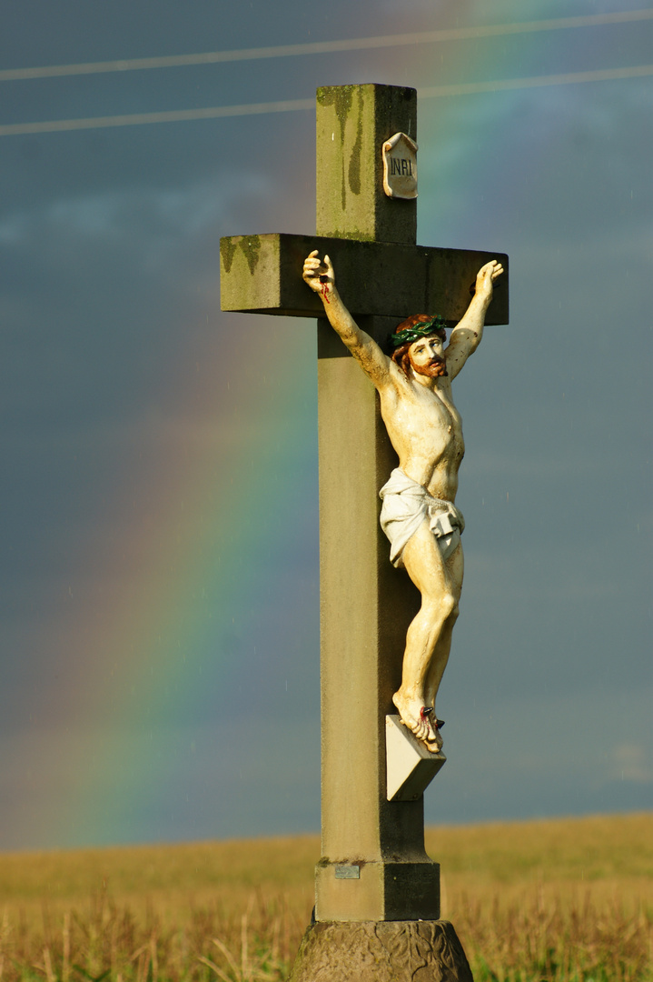 Regenbogen in Frankreich