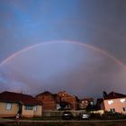 Regenbogen in Gjakovë (Djakovica) Kosovo