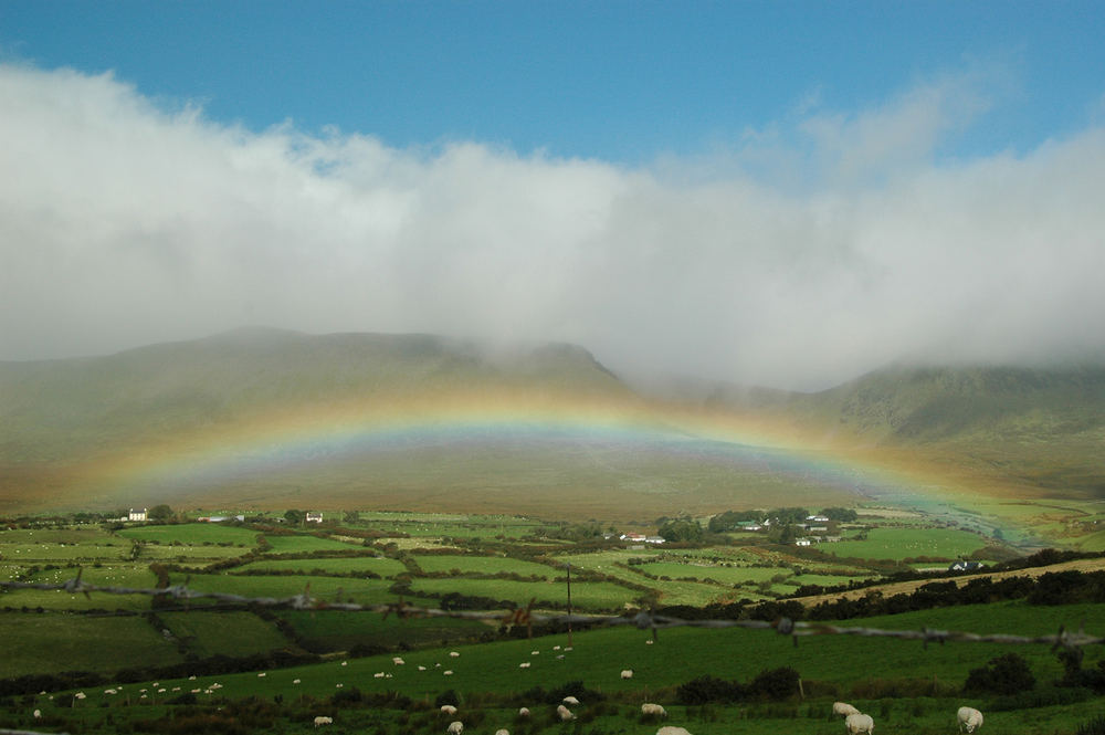 Regenbogen in Irland