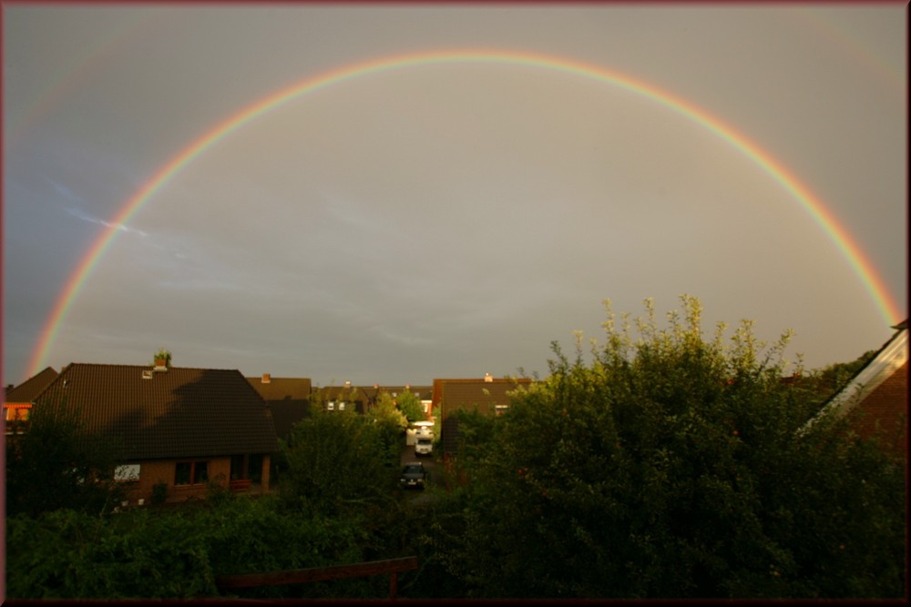 Regenbogen in Isenbüttel