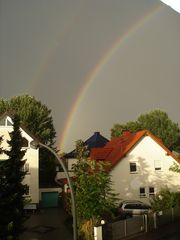 Regenbogen in Kriftel am 7.7.2008