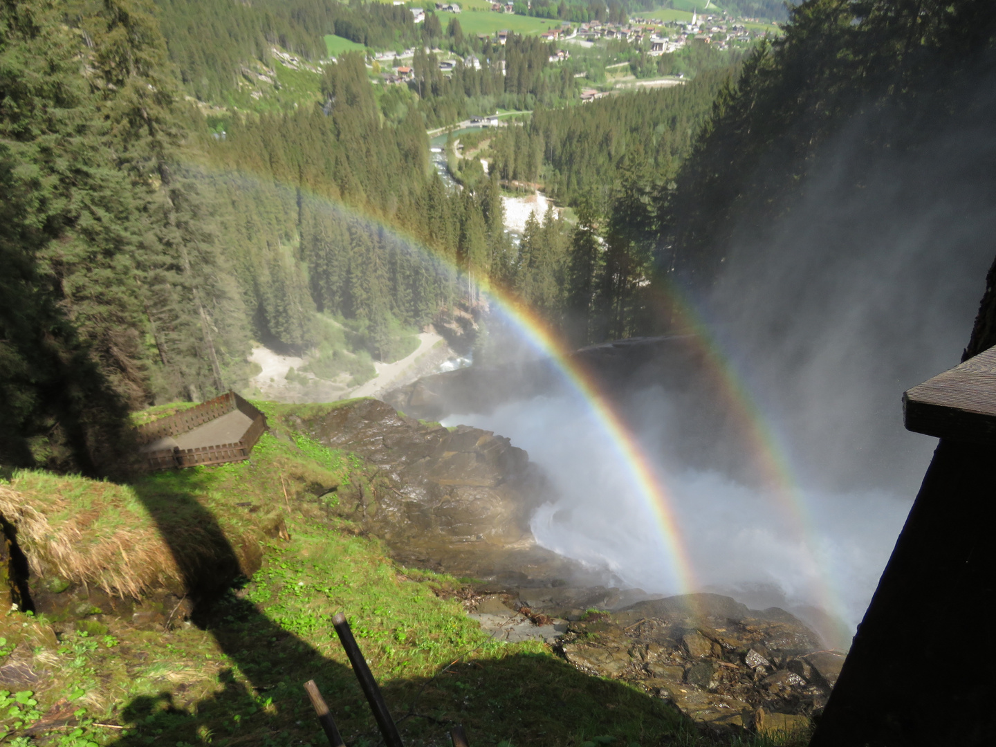 Regenbogen in Krimml