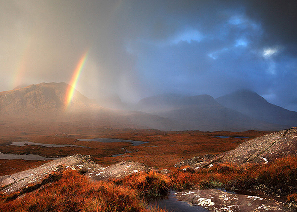 Regenbogen in Schottland