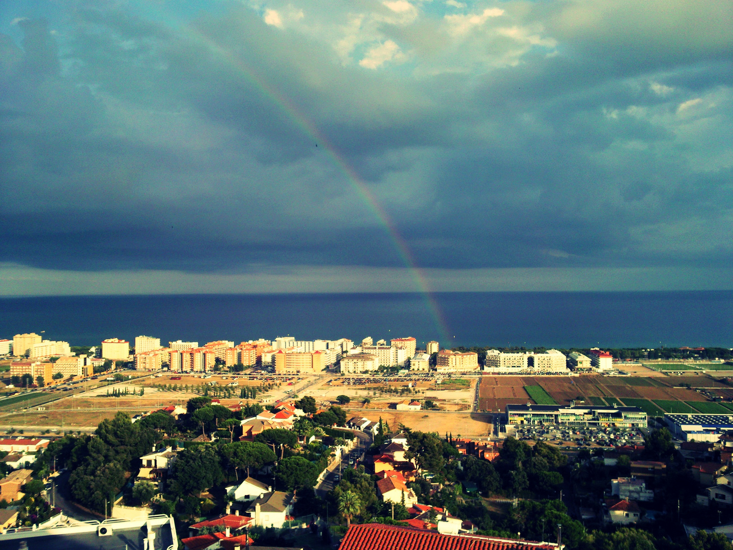 Regenbogen in Spanien