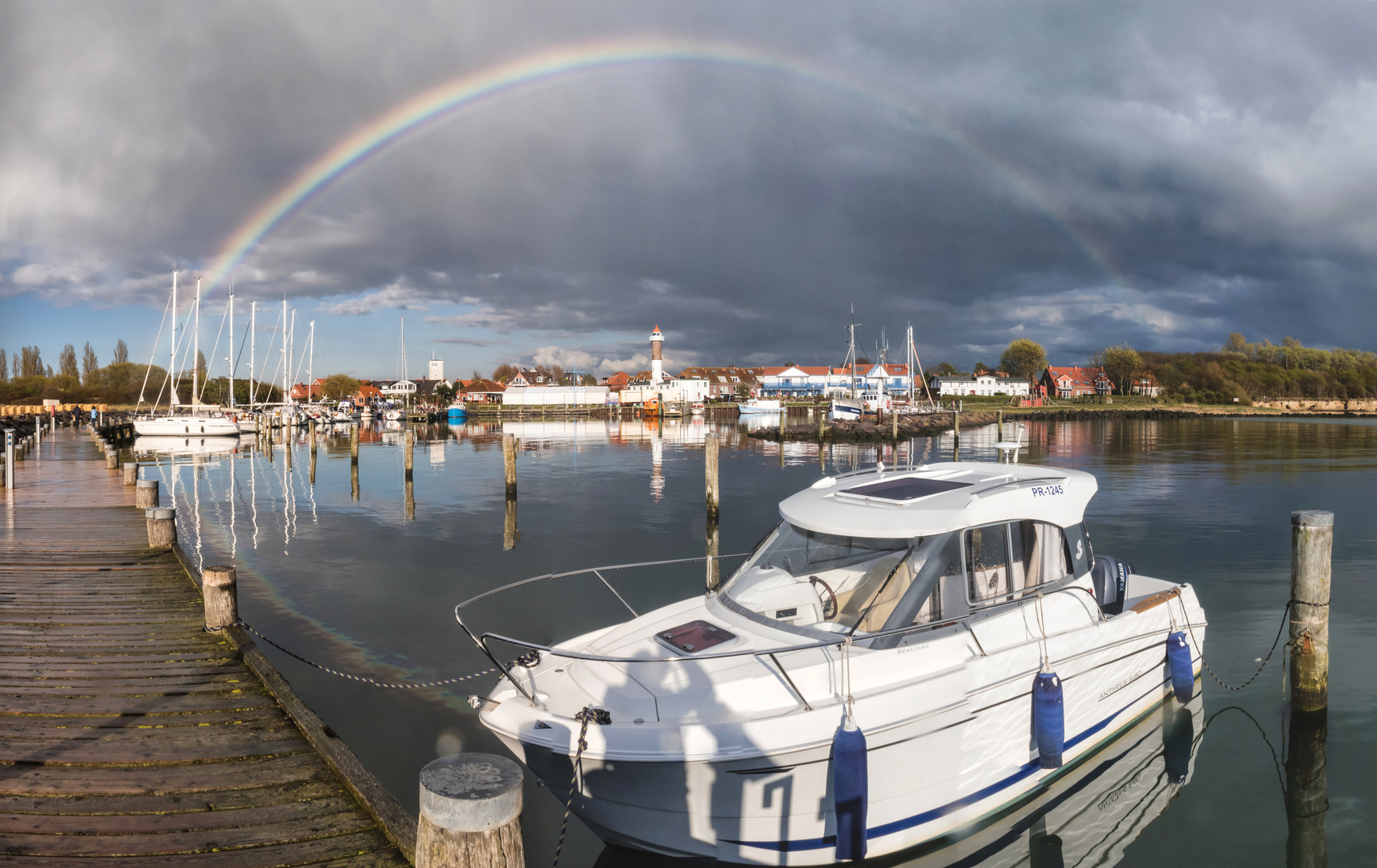 Regenbogen in Timmendorf